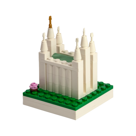 Mini Salt Lake Temple Building Set – LDS Temple Micro Brick Collectible