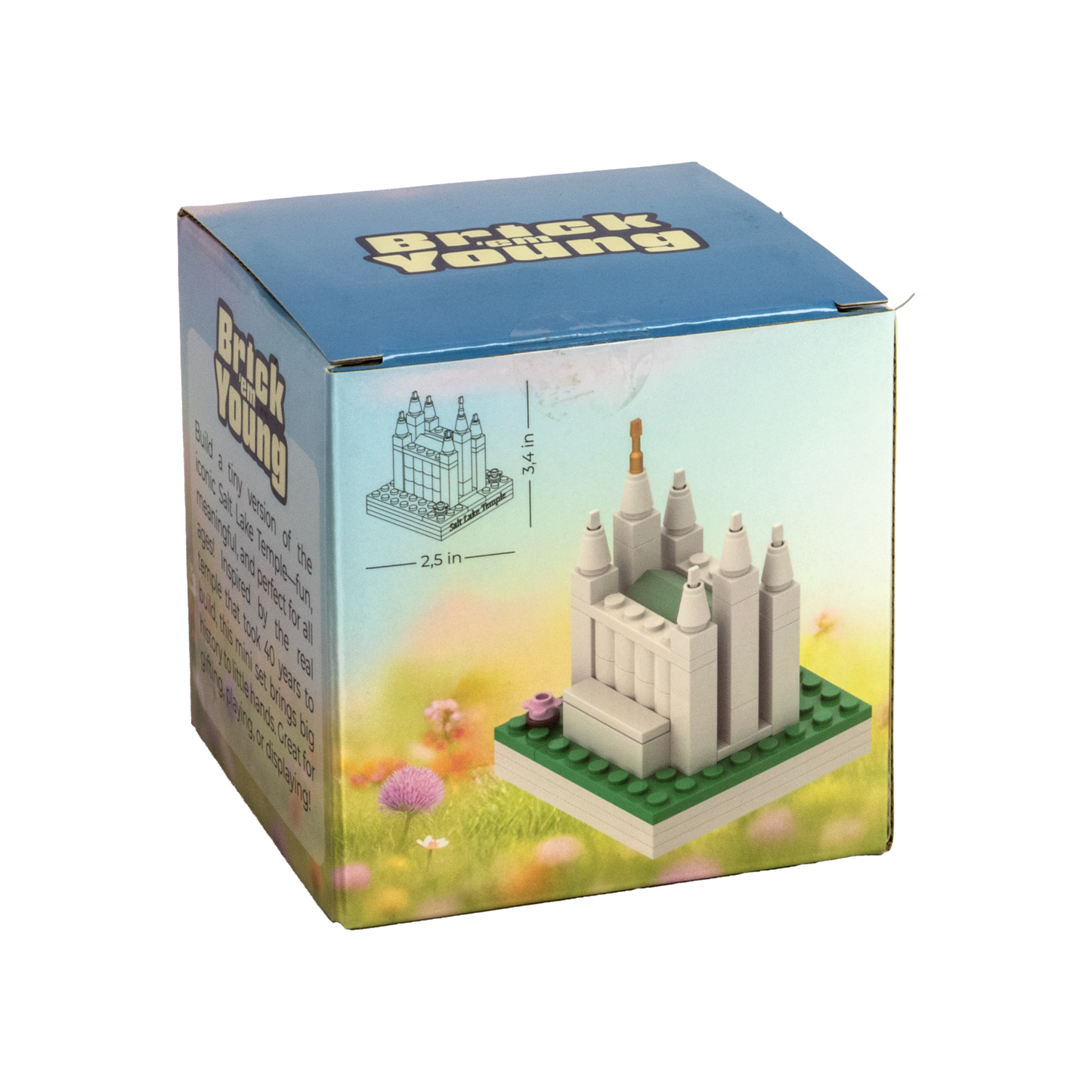 Mini Salt Lake Temple Building Set – LDS Temple Micro Brick Collectible