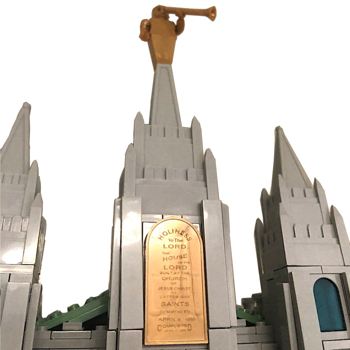 Holiness to the Lord plaque - Large Salt Lake Temple
