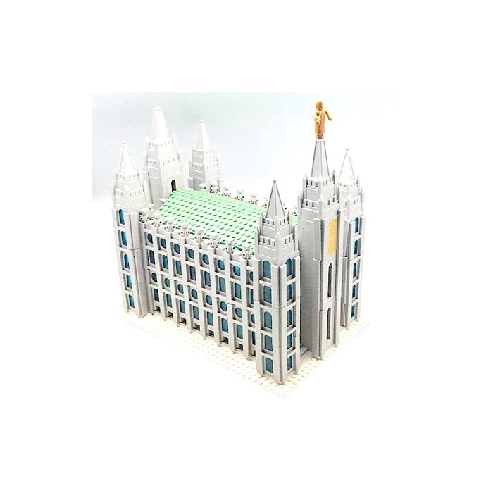 Large Salt Lake Temple Toy Brick Building Set